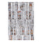 Isaiah Grey Rust Abstract Rug