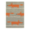 Mr Fox Cinnamon Designer Hand Tufted Rug