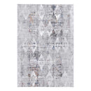 Isaiah Grey Multi Diamond Transitional Rug