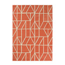 Viso Paprika Contemporary Hand Tufted Rug