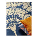 Japanese Floral Midnight Contemporary Hand Tufted Rug