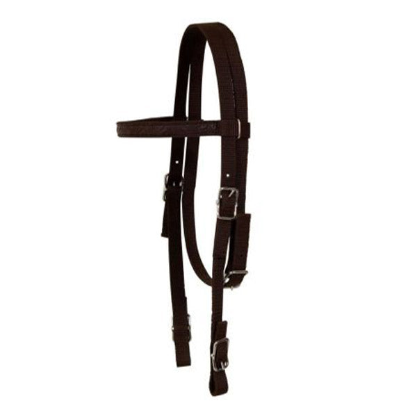 Western Saddle Headstall And Breast Collar Real Leather 17 Inch