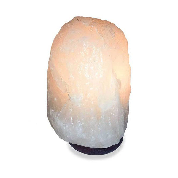 Himalayan White Rock Salt Lamps 2Kgs To 3Kgs Natural Shape Cut Lamp