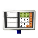 2 Pieces Electronic Digital Platform Scale Computing Shop Blue