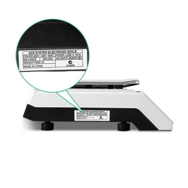 40 Kg Digital Kitchen Scale Electronic Scales Shop Market Commercial