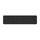 Desk Mounted Panel Screen Black 1490X384X27Mm