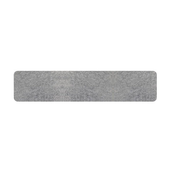 Desk Mounted Panel Screen Marble Grey 1790X384X27Mm