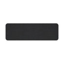 Desk Mounted Panel Screen Black 1190X384X27Mm