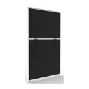 Privy Screen Black And White Satin 1200X750X30Mm
