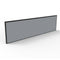 Desk Mounted Screen Grey And Black 495X1800X30Mm