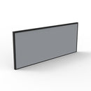 Desk Mounted Screen Grey And Black 495X1200X30Mm