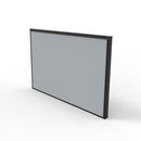 Desk Mounted Screen Grey And Black 495X750X30Mm
