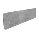 Desk Mounted Panel Screen Marble Grey 1490X384X27Mm