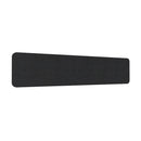 Desk Mounted Panel Screen Black 1790X384X27Mm