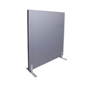 Free Standing Screen 1800Mm W X 1500Mm H X 50Mm T Grey