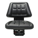 Tractor Seat With Suspension Black