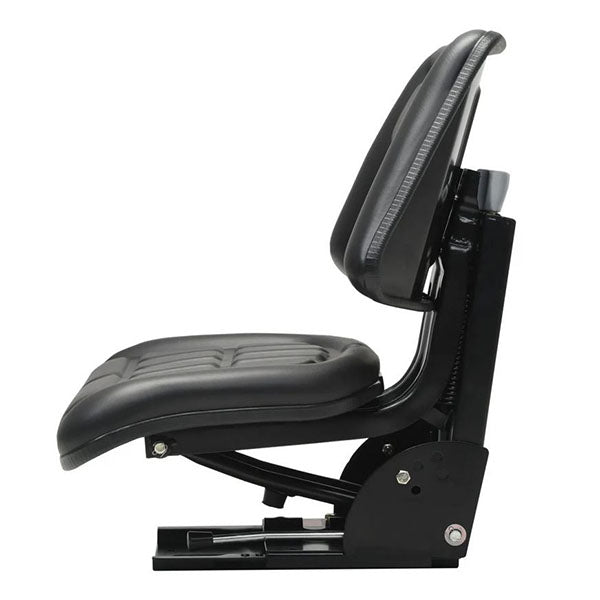 Tractor Seat With Suspension Black