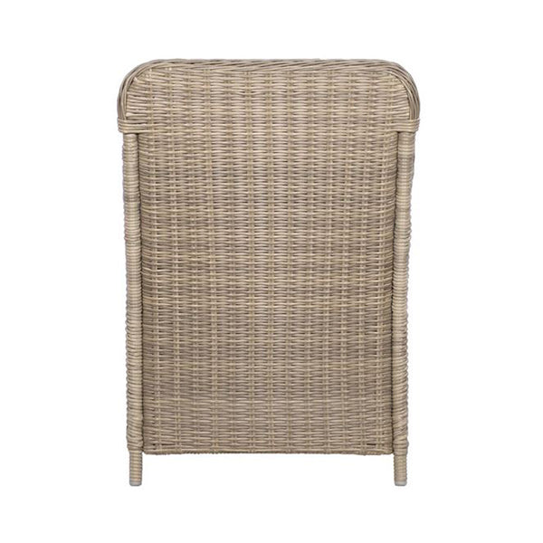 Outdoor Armchairs With Cushions 2 Pcs Poly Rattan Brown And Dark Grey