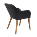 Outdoor Chairs With Cushions 2 Pcs Pe Rattan Black And Dark Grey