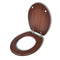 Toilet Seats With Hard Close Lids Mdf Brown