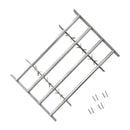 Adjustable Security Grille For Windows With 4 Crossbars 1000 To 1500Mm