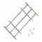Adjustable Security Grille For Windows With 3 Crossbars 500 To 650Mm