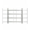 Adjustable Security Grille For Windows With 4 Crossbars 1000 To 1500Mm