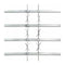 Adjustable Security Grille For Windows With 4 Crossbars 1000 To 1500Mm