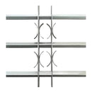 Adjustable Security Grille For Windows With 3 Crossbars 1000 To 1500Mm