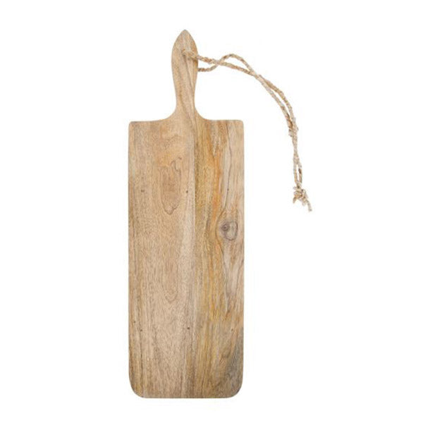 Long Rectangular Mango Wood Serving Board Natural
