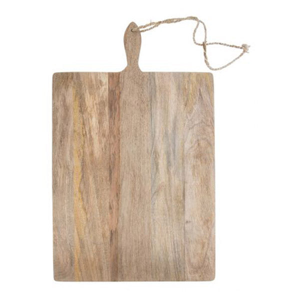 Rectangular Mango Wood Serving Board Natural 44X77X2Cm