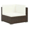 8 Piece Garden Patio Lounge Set With Cushions Poly Rattan