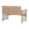 4 Piece Garden Lounge Set With Cushion Poly Rattan