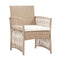 4 Piece Garden Lounge Set With Cushion Poly Rattan