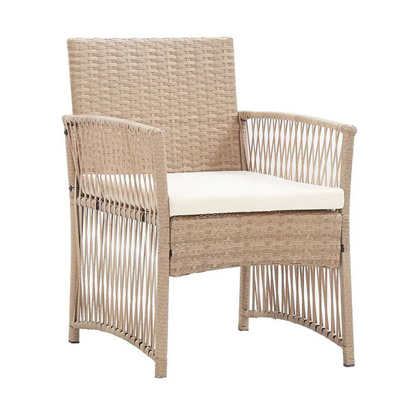 4 Piece Garden Lounge Set With Cushion Poly Rattan