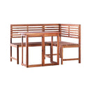 2 Piece Bistro Set Solid Acacia Wood