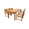 7 Piece Outdoor Garden Dining Set Solid Acacia Wood