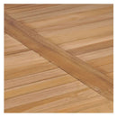 5 Piece Outdoor Dining Set Solid Teak Hard Wood With Waterbase Finish