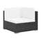 7 Piece Garden Lounge Set With Cushions Weather Resistant Pe Rattan