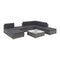 8 Piece Garden Lounge Set With Cushions Pe Rattan Grey And Dark Grey