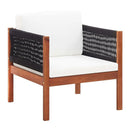 4 Piece Garden Lounge Set Acacia Wood