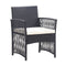 4 Piece Garden Lounge Set With Cushion Poly Rattan