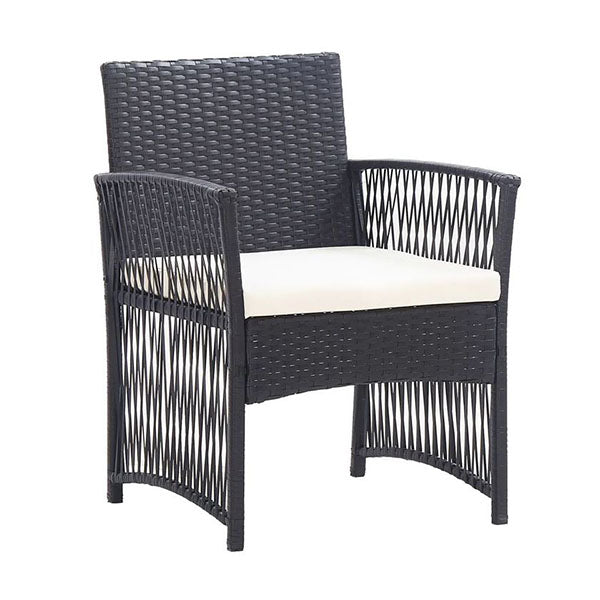 4 Piece Garden Lounge Set With Cushion Poly Rattan