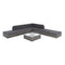 8 Piece Garden Lounge Set With Cushions Pe Rattan Grey And Dark Grey