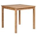 5 Piece Outdoor Dining Set Solid Teak Hard Wood With Waterbase Finish