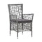 9 Piece Outdoor Dining Set Pe Rattan Grey