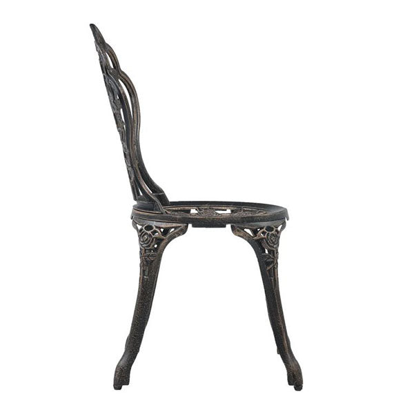 3 Piece Bistro Set Cast Aluminium