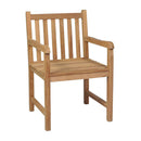 5 Piece Outdoor Dining Set Solid Teak Hard Wood With Waterbase Finish