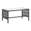 4 Piece Garden Lounge Set With Cushion Poly Rattan