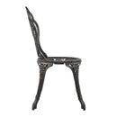 Bistro Chairs 2 Pcs Bronze Cast Aluminium